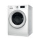 Whirlpool Skalbyklė džiovyklė Laisvai pastatoma FFWDB 976258 SV EE Balta Pakraunama iš priekio Perspective