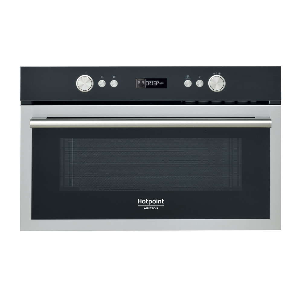 Hotpoint_Ariston Micro-ondas Encastre MD 664 IX HA Inox Eletrónico 31 MO + Função Grill 1000 Frontal