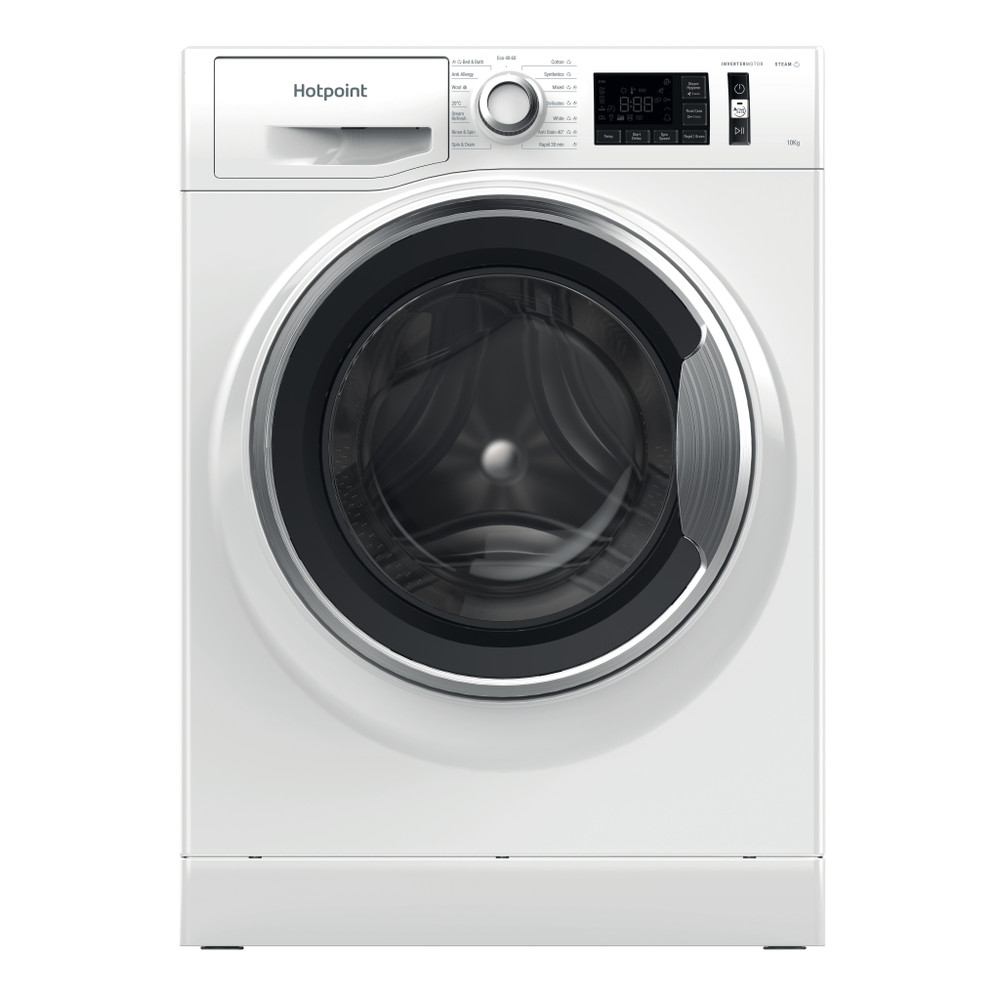 Hotpoint Washing machine Free-standing NM11 1048 WC A UK White Front loader A Frontal