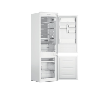 Whirlpool Kombinerat kylskåp/frys Inbyggda WHC18 T132 White 2 doors Perspective open