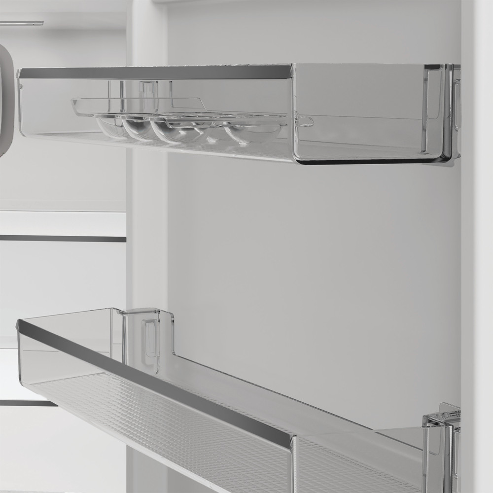 Whirlpool Kombinovaná chladnička s mrazničkou Volně stojící WHKF 6352 X5E Stříbrná 2 doors Drawer