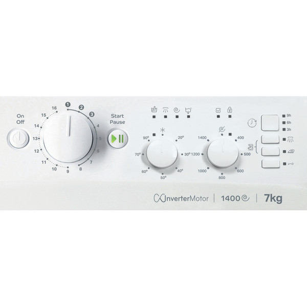 Indesit Washing machine Free-standing MTWC 71485 W UK White Front loader B Program