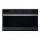 Whirlpool Mikroaaltouuni Kalusteisiin sijoitettava W6 MD440 BSS Black Steel Elektroninen 31 Mikroaaltoyhdistelmäuuni 1000 Frontal