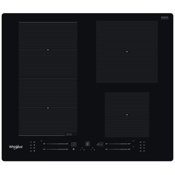 Whirlpool Varná deska WF S7560 NE Černá Induction vitroceramic Frontal