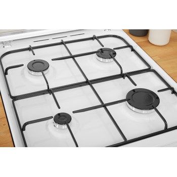 Indsit Aragaz IS5G1PMW/E Alb Gaz Heating element