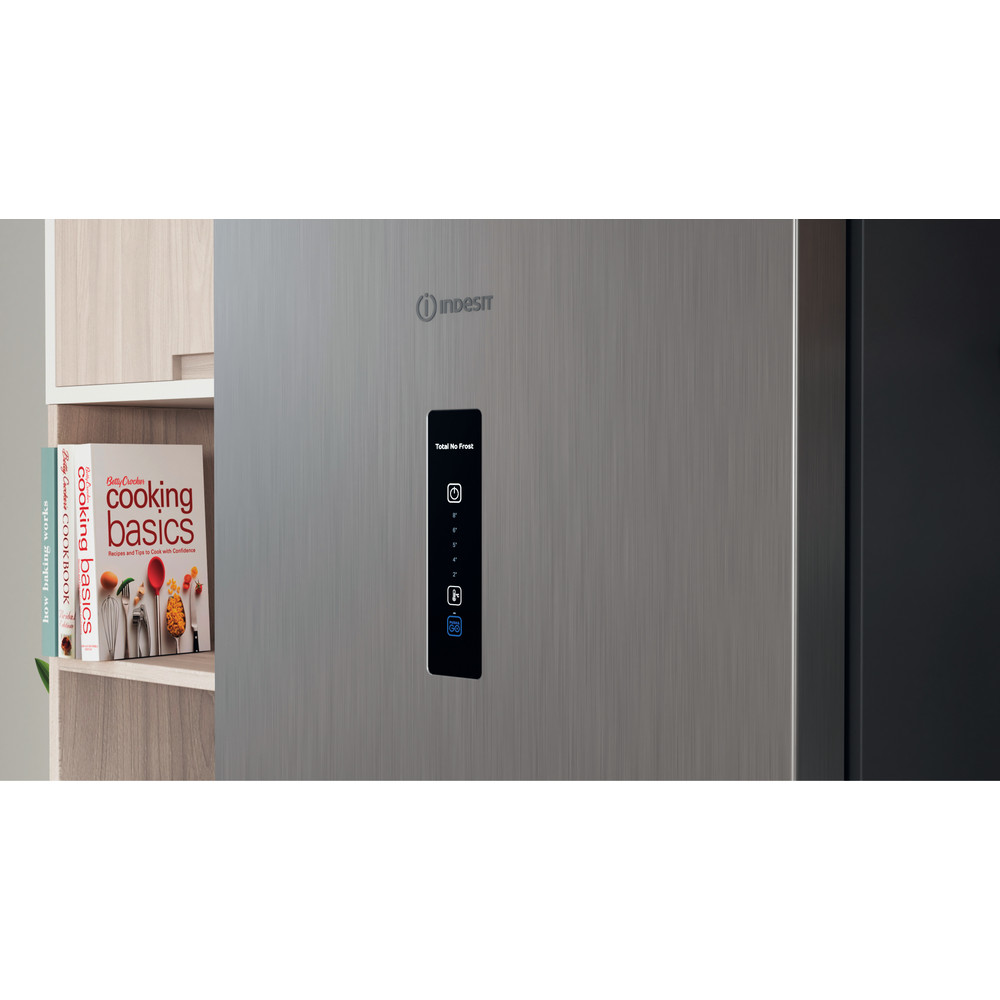 Indesit Kombinacija hladnjaka/zamrzivača Samostojeći INFC8 TO32X Inox 2 doors Lifestyle control panel