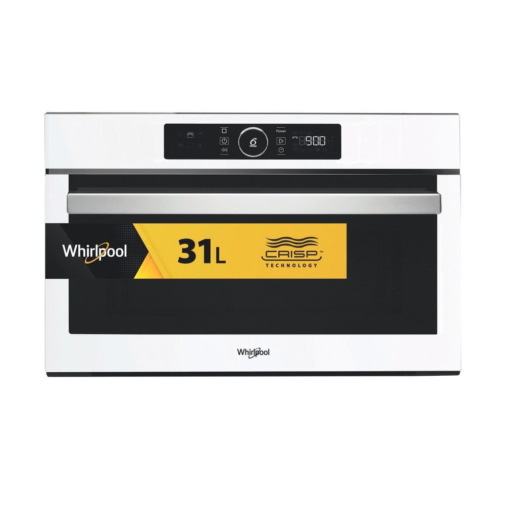 Whirlpool Мікрохвильова піч Вбудований (-а) AMW 730/WH Білий Електронне 31 Мікрохвильова піч з функцією гриль 1000 Hero image
