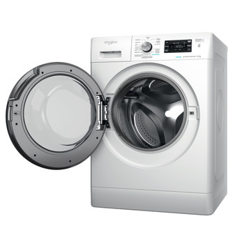Whirlpool Lavadora Libre instalación FFB 10469 BV SPT Blanco Cargador frontal A Perspective open