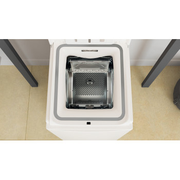 Whirlpool Пральна машина Соло TDLR 6040S EU/N Білий Top loader відсутній Drum
