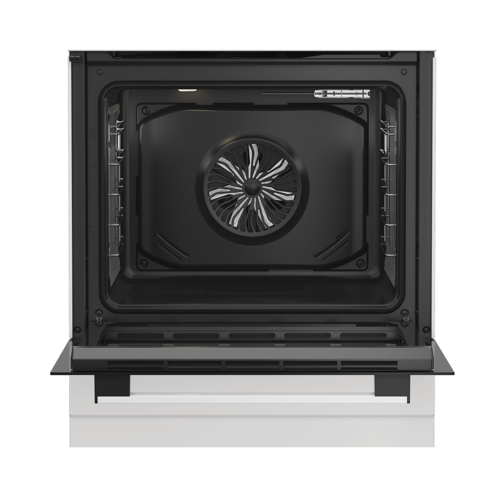 Whirlpool Sporák W6G8LMSWW Bílá Plynová Frontal open