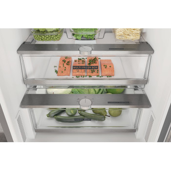 Whirlpool Kombinirani hladnjak Samostojeći W7X 93T MX Zrcalna/Inox 2 doors Drawer