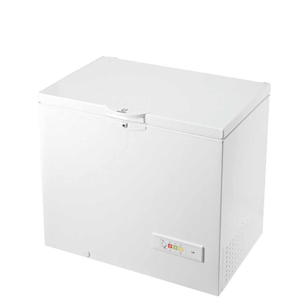 Indesit Freezer Free-standing OS 2A 250 H2 1 White Perspective