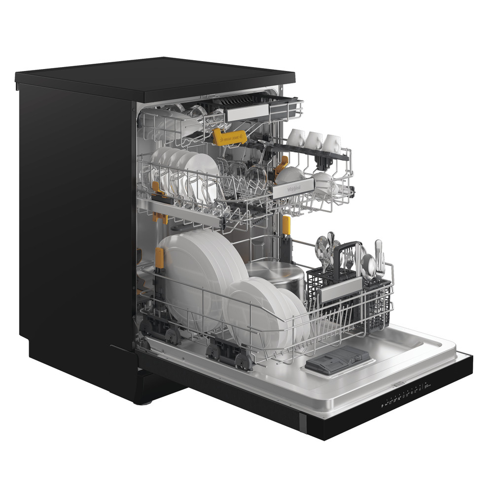 Whirlpool Vaatwasser Vrijstaand W8F HP51BS Vrijstaand B Lifestyle perspective open