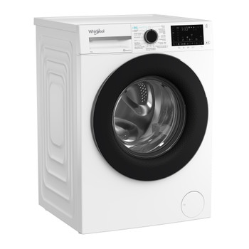 Whirlpool Wasmachine Vrijstaand WAM 99WB BE Wit Voorlader A Perspective