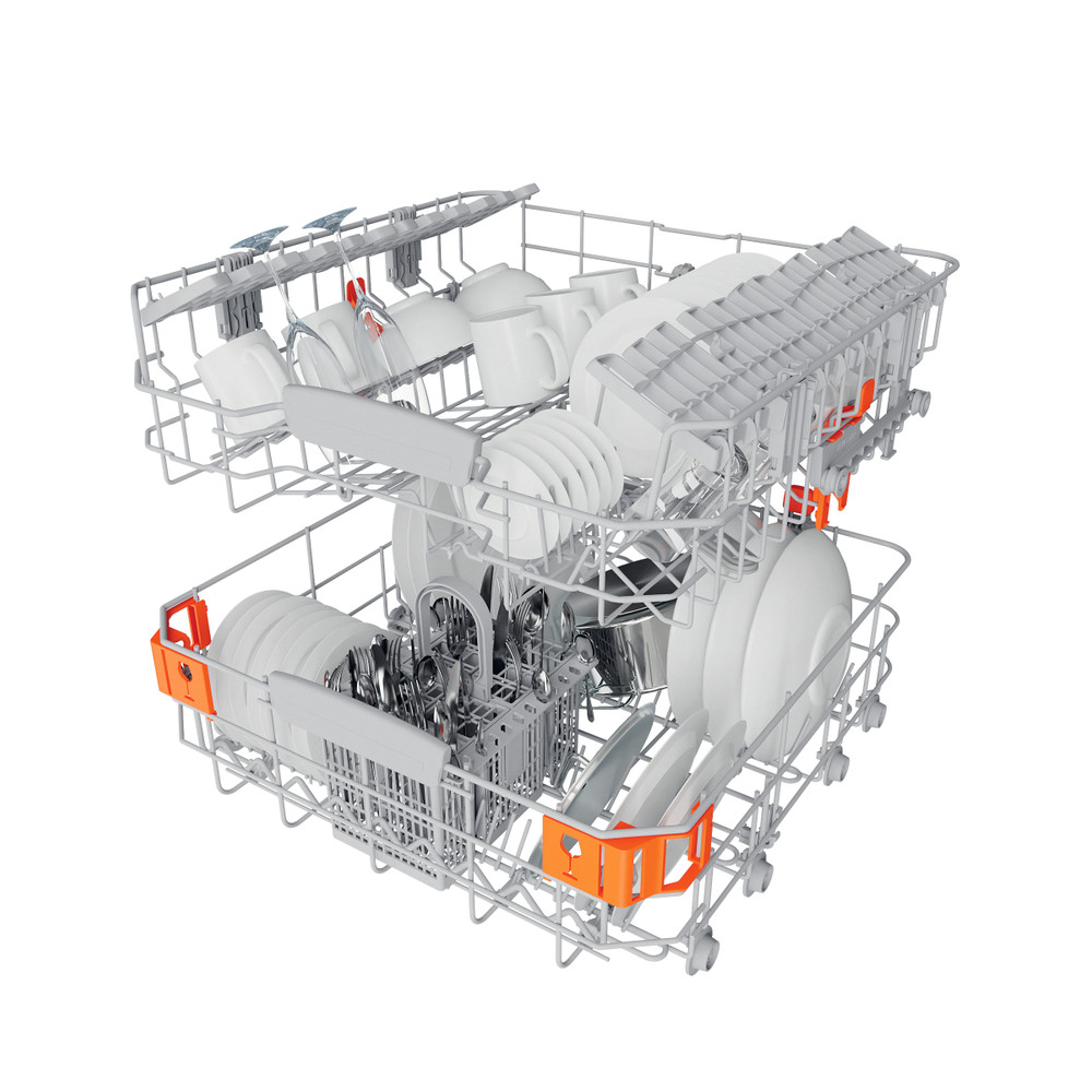 Hotpoint_Ariston Lave-vaisselle Pose-libre HFC 3T232 WG Pose-libre D Technical Translucent