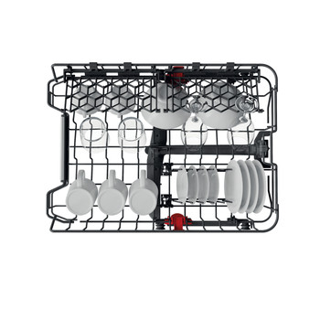 Whirlpool Umývačka riadu Voľne stojace WSFO 3O34 PF X Voľne stojace D Rack