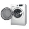 Whirlpool Πλυντήριο-στεγνωτήριο Ελεύθερο FFWDD 107448 BSV EE Λευκό Front loader Perspective