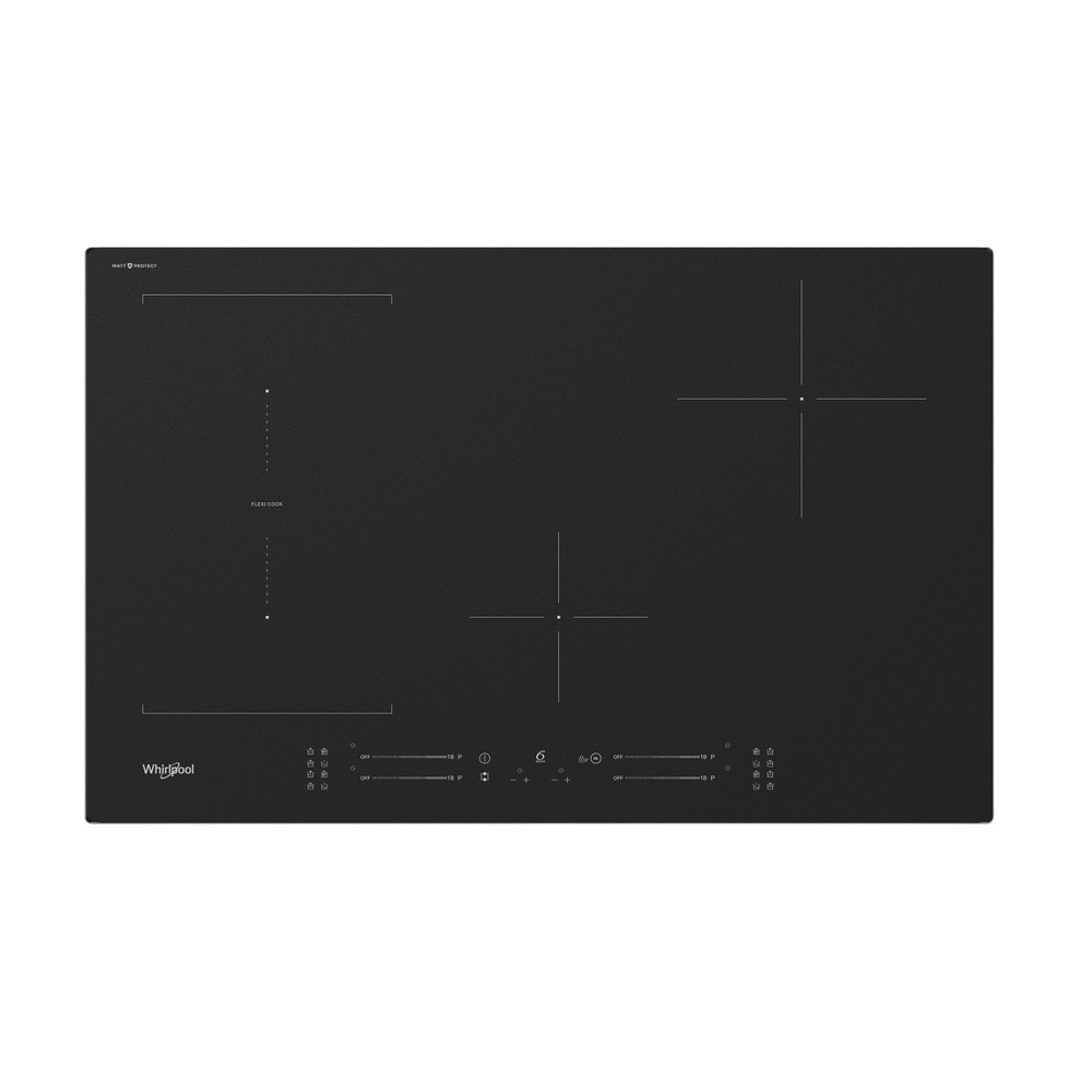 Whirlpool Főzőlap WL S3777 NE BM Fekete Induction vitroceramic Frontal top down
