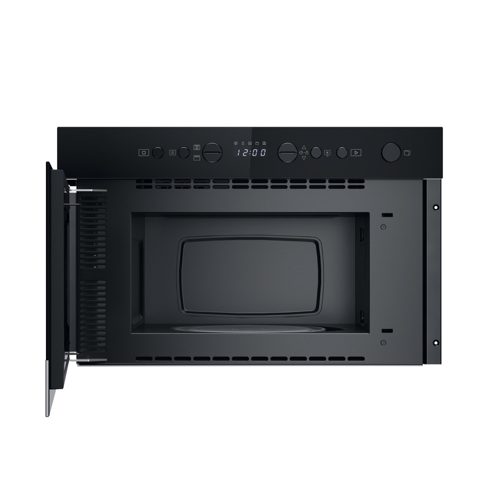 Whirlpool Microondas Encastre WMN574BX Acero inoxidable Electrónico 22 MW + Función Grill 750 Frontal open