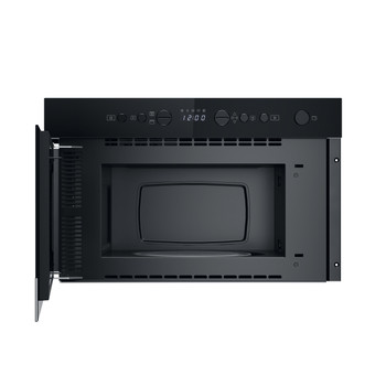 Whirlpool Micro-ondas Encastre WMN574BX Aço inoxidável Eletrónico 22 MO + Função Grill 750 Frontal open