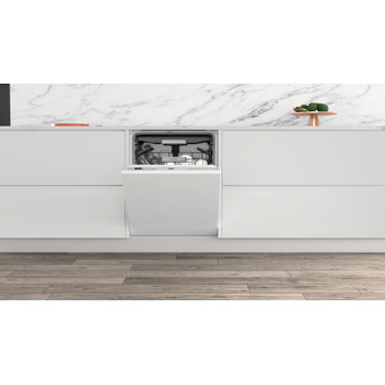 Whirlpool Vaatwasser Ingebouwd WIO 3T126 PFE Volledig geïntegreerd E Lifestyle frontal open