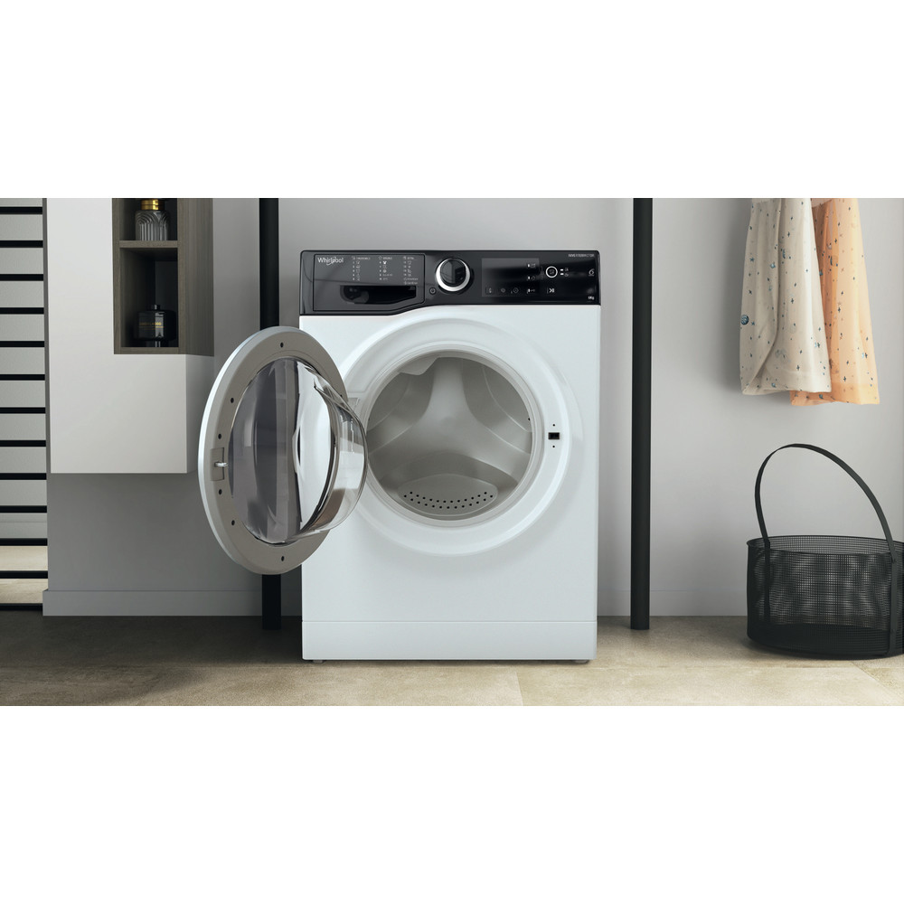 Whirlpool Mosógép Szabadonálló WRBSB 6249 S EU Fehér Elöltöltős C Lifestyle frontal open