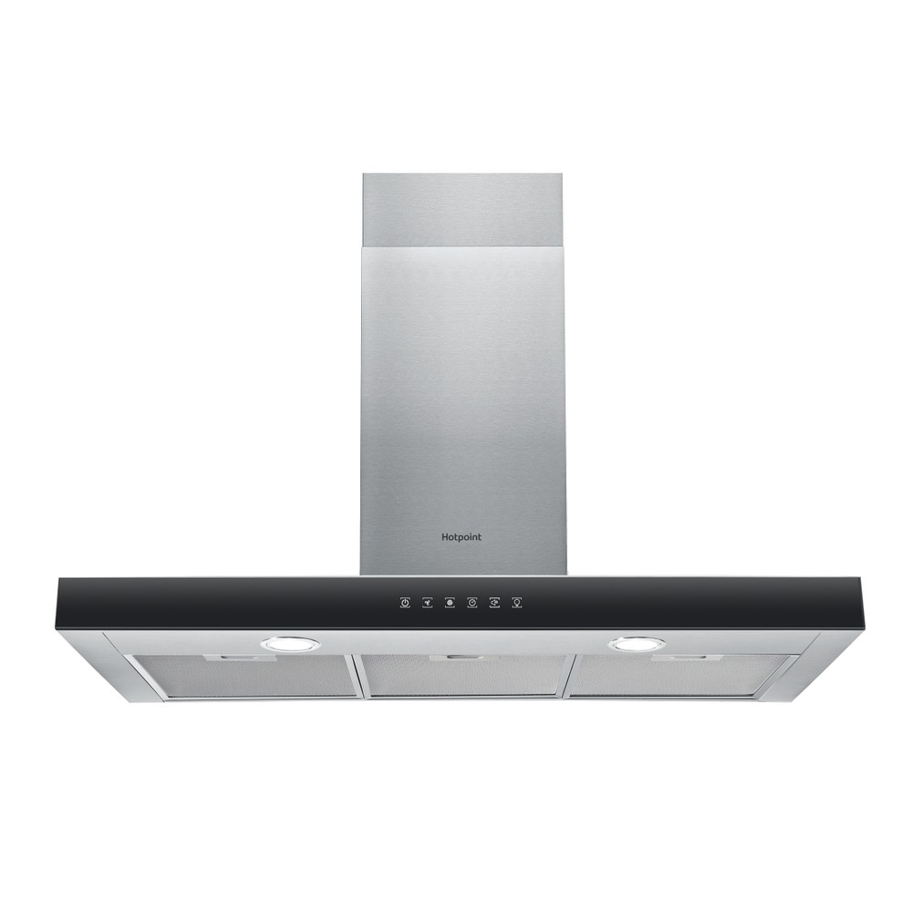 Hotpoint Campana Incorporado PHBS 9.8F LT X/1 Inox Wall-mounted Electrónico Frontal