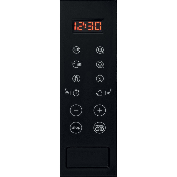 Indesit Microwave Built-in MWI 120 GX UK Stainless steel Electronic 20 MW+Grill function 800 Control panel