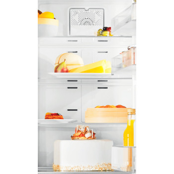 Whirlpool Hűtő/fagyasztó kombináció Szabadonálló WFNF 81E OX 1 Optic Inox 2 doors Lifestyle detail