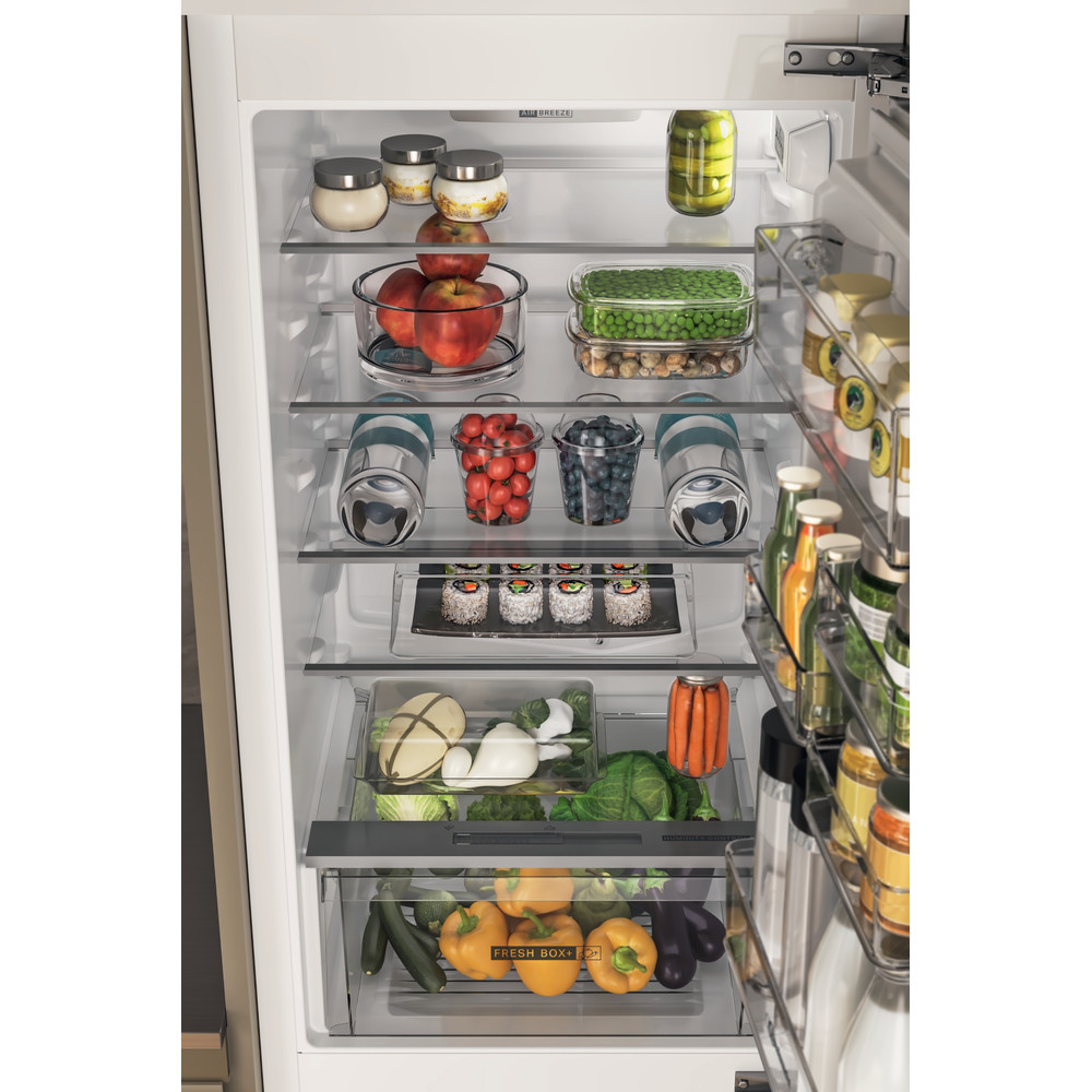 Bauknecht Kühl-Gefrierkombination Einbaugerät BKC18D011V1 Weiss 2 Türen Drawer