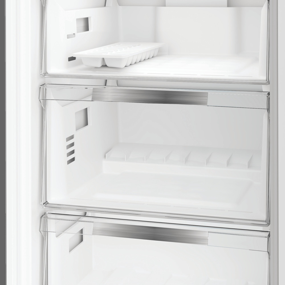 Bauknecht Frigorifero combinato Apparecchio a posa libera BKKG196C New Silver – ARC 1035 2 porte Drawer