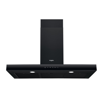 Whirlpool Exaustor Encastre WHBS92FLTK Preto Wall-mounted Eletrónico Frontal