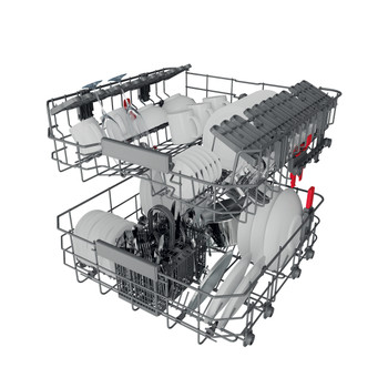 Whirlpool Myčka nádobí Volně stojící WFO 3T233 P 6.5 X Volně stojící D Technical Translucent