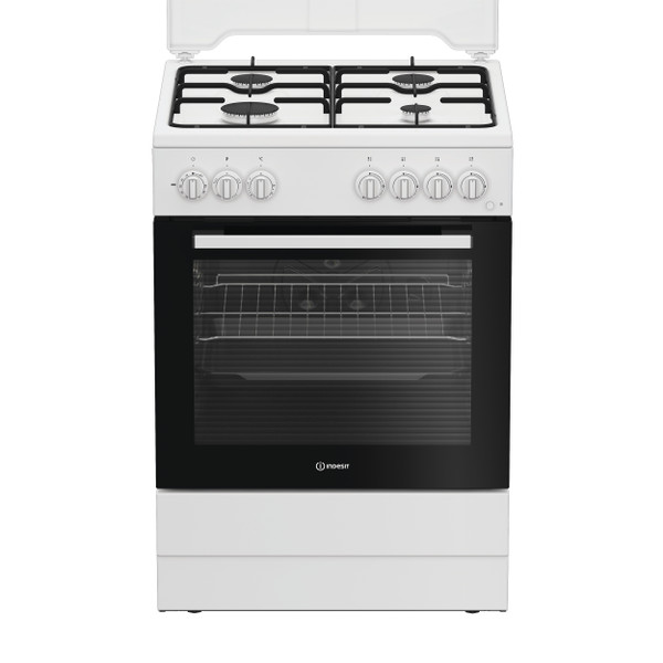 Indesit Κουζίνα I6G3PMW Λευκό Αερίου Frontal