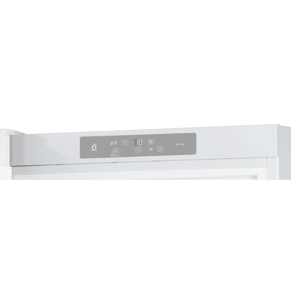 Whirlpool Fryser Frittstående UW8 F2Y WBI F.1 Global white Control panel