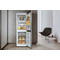 Whirlpool Jääkaappipakastin Vapaasti sijoitettava W5 721E OX 2 Optinen Inox-harmaa 2 doors Perspective