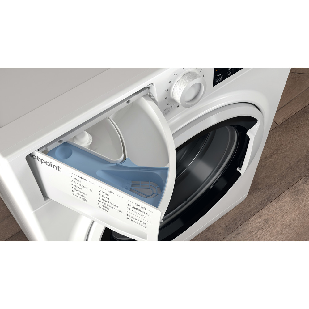 Hotpoint Freestanding Washing Machine NSWA 945C WW UK N Hotpoint IE