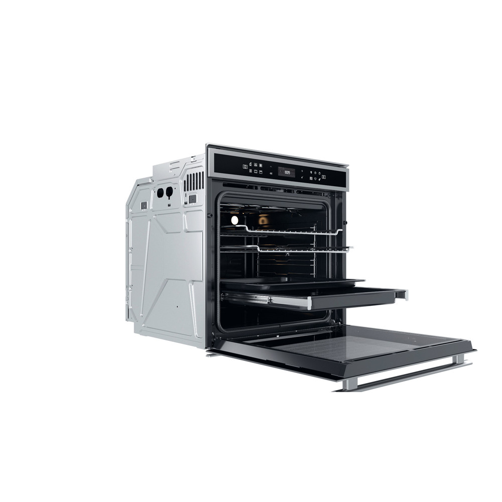 Whirlpool Fornos Encastre W6 OM4 4PBS1 P Elétrico A+ Perspective open