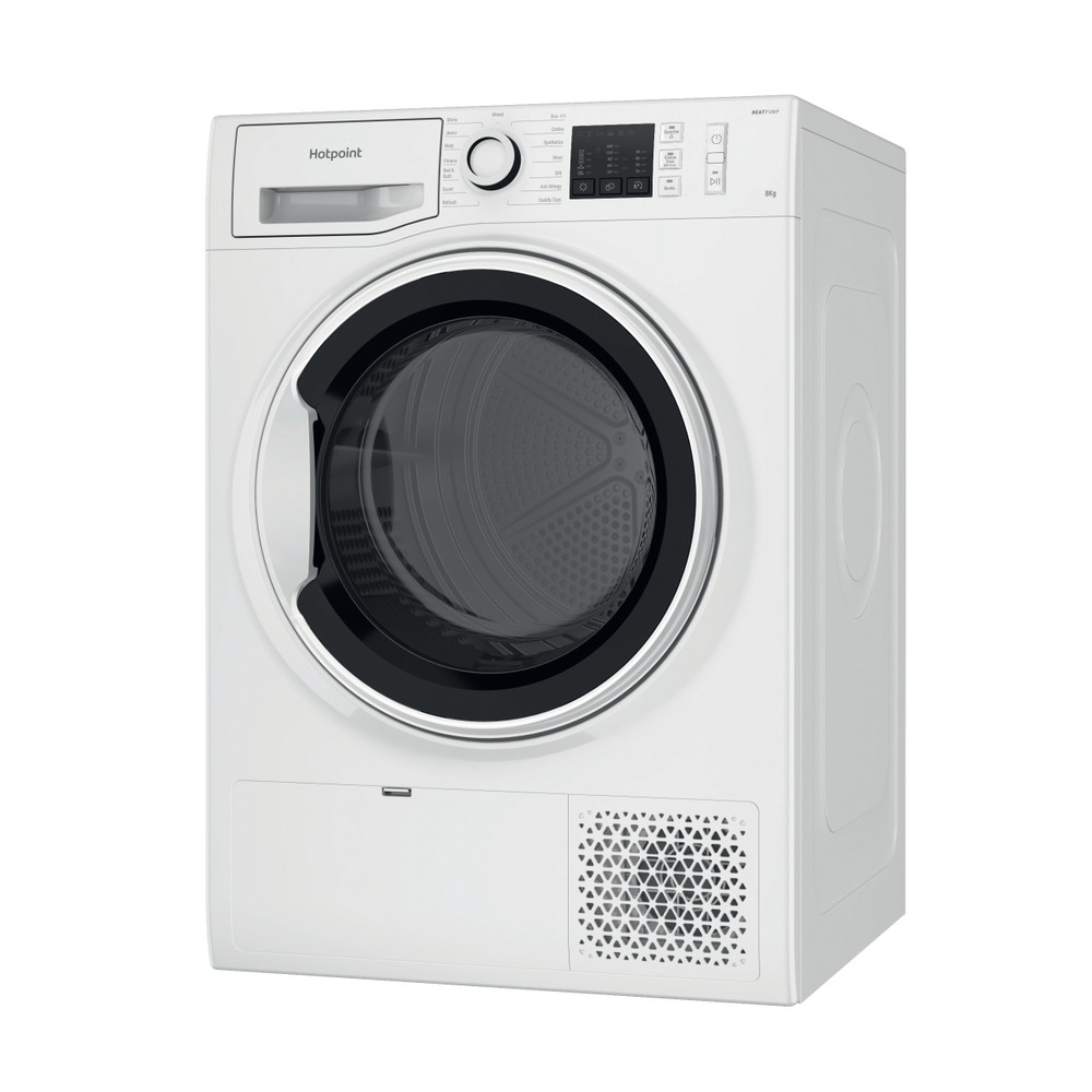 Hotpoint Dryer NT M10 81WK UK White Perspective