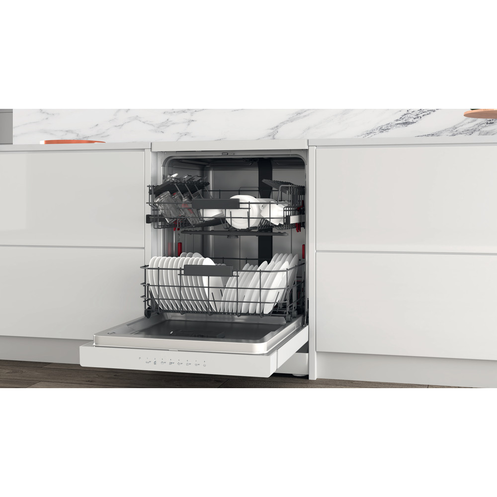 Whirlpool Vaatwasser Vrijstaand W3F D634 Vrijstaand D Lifestyle perspective open