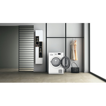 Whirlpool Sušička FFT M11 8X3BY EE Bílá Lifestyle frontal open