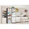 Indesit Kombinacija hladnjaka/zamrzivača Samostojeći INFC9 TI22X Inox 2 doors Lifestyle perspective open