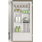 Whirlpool Fridge-Freezer Combination Built-in WHC20 T322 UK White 2 doors Perspective open