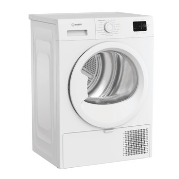 Indesit Сушилна машина C YSD 73D WW EE Бял Perspective