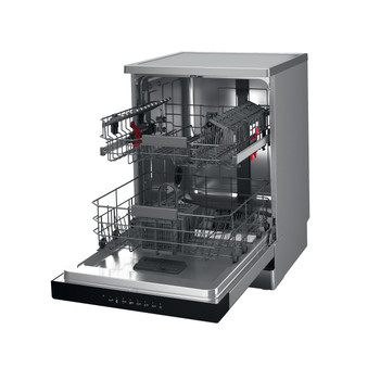 Whirlpool Mosogatógép Szabadonálló WRFC 3C26 X Szabadonálló E Perspective open