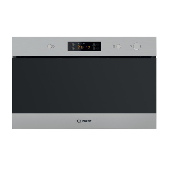 Indesit Mikrovlnná trouba Vestavné MWI 6211 IX Nerez Elektronické 22 Pouze mikrovlny 750 Frontal