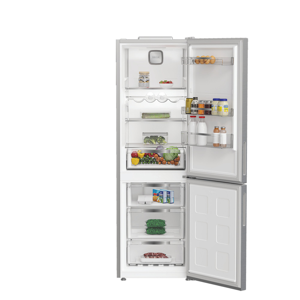 Hotpoint Combinados Livre Instalação HPK 26362 XP4E Prateado 2 doors Lifestyle frontal open