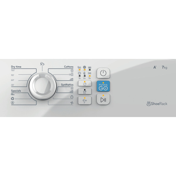 Indesit Sušilica YT M08 71 R EU Bijela Control panel