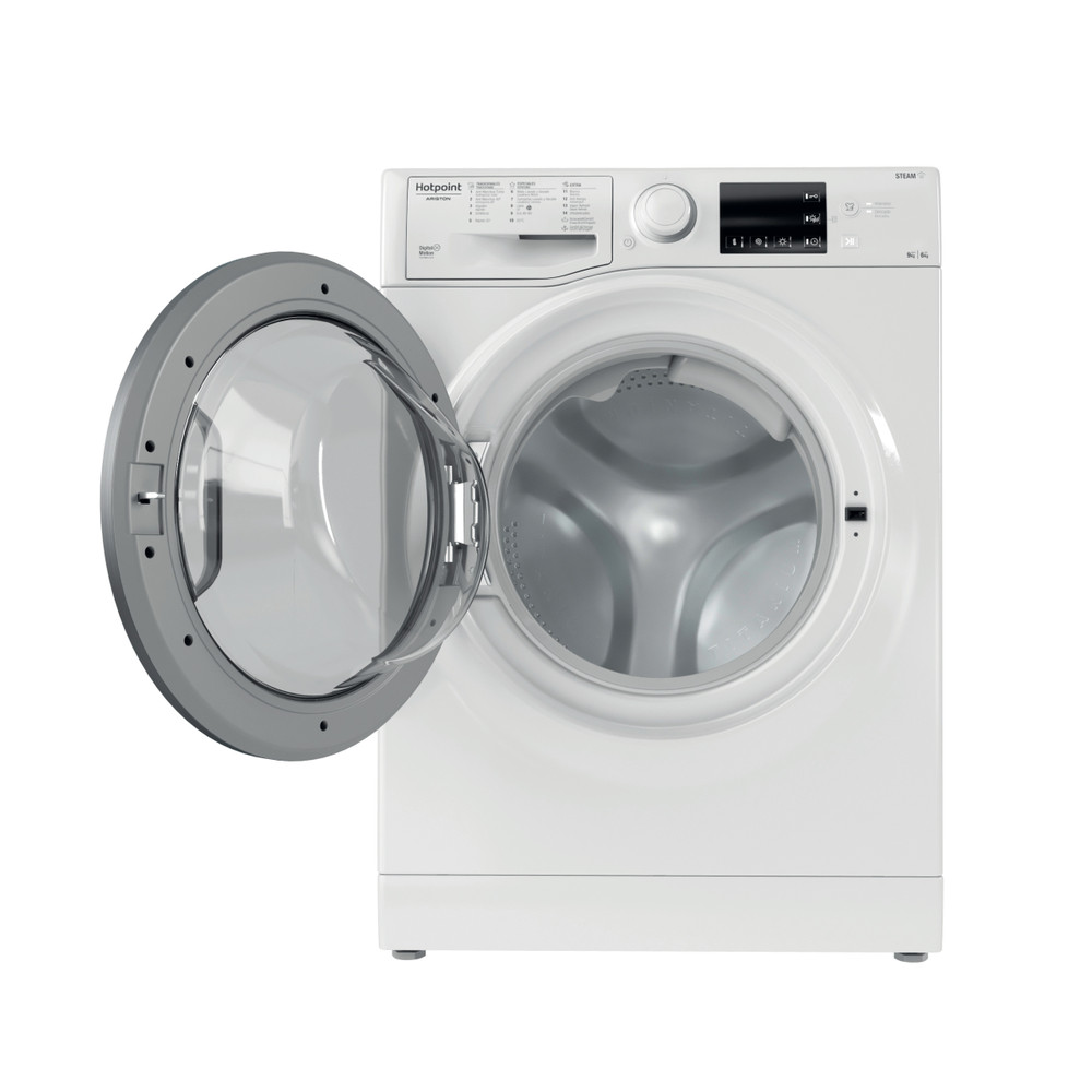 Hotpoint_Ariston Lavadora secadora Libre instalación RDG 964348 WD V SPT Blanco Cargador frontal Frontal open