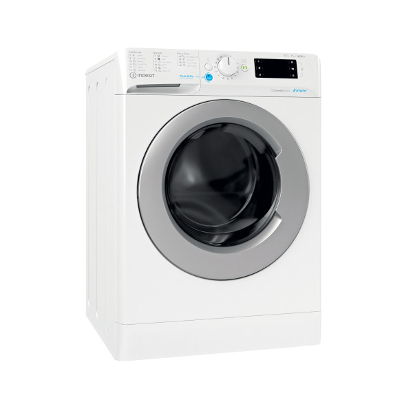 Indesit Perilica i sušilica Samostojeći BDE 1071682X WS EE N Bijela Prednje punjenje Perspective